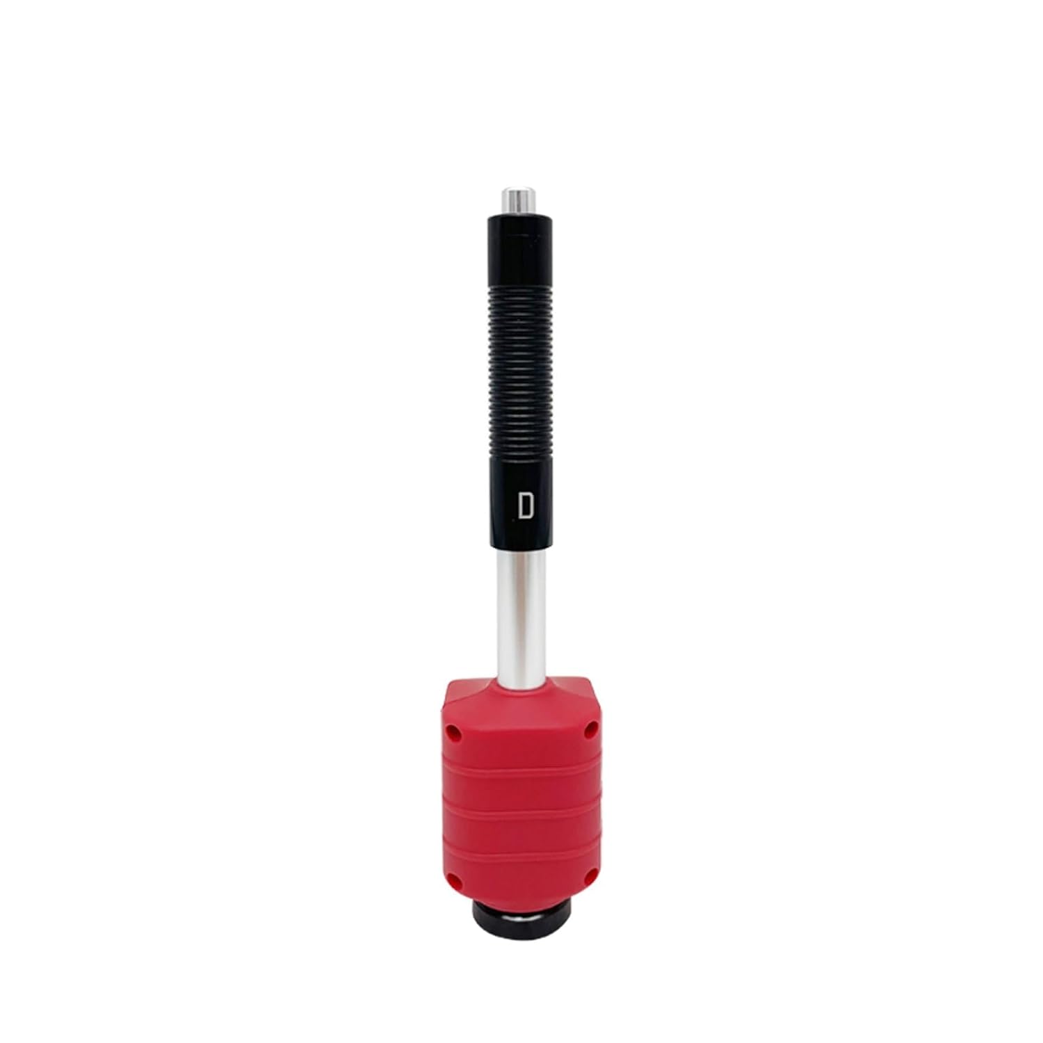 Hardness Tester, 6-in-1 HRC HRB HB HS HL Steel Hardness Tester Metal Durometer For Metals Nondestructive Hardness Testing Measuring Instruments,Excellent Portability(Metal Hardness-red)