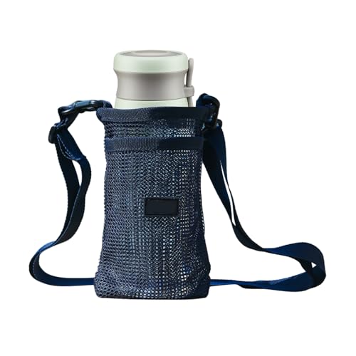 Genérico Bolsa para Botella de Agua, Portabotellas de Bandolera, Funda Portátil para Ciclismo Fitness Senderismo Aventura Exterior Deporte Escolar Gimnasia