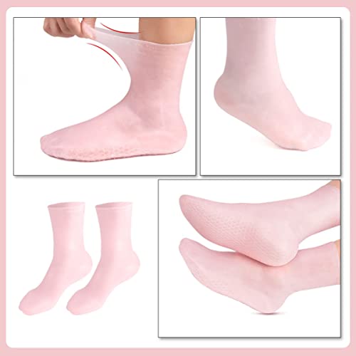 Beaupretty 3 Paare Feuchtigkeitsspendende Socken Strandsocken Fuß Für Trockene, Rissige Füße Damensocken Und Strumpfwaren Socken Für Die Frau Rissige Fußsocken Lotion Sebs Entferner Mädchen