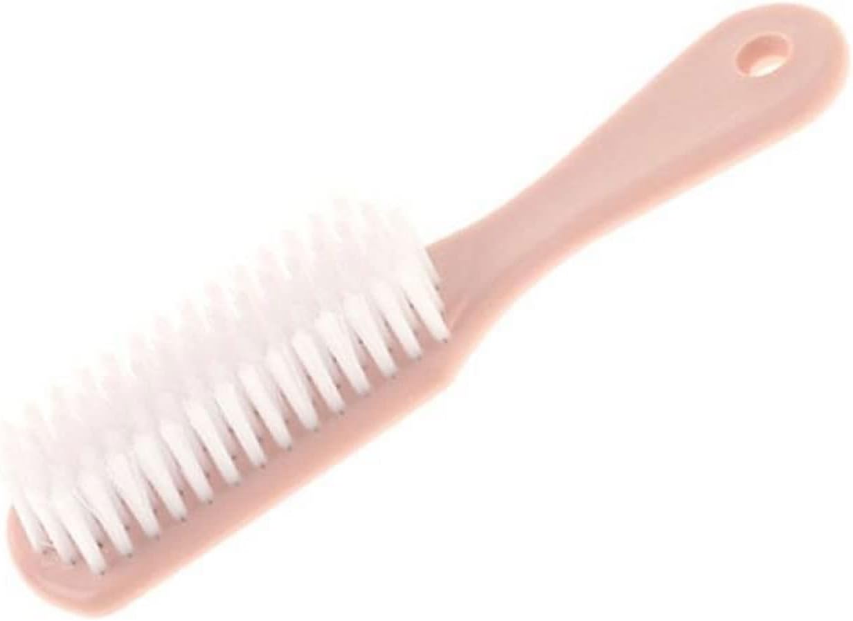 Shoes Brush Sneaker Shoes Boot Brushes Strong Cleaner Laundry Clothes Brush Household Clean Gargets (Color : Pink)