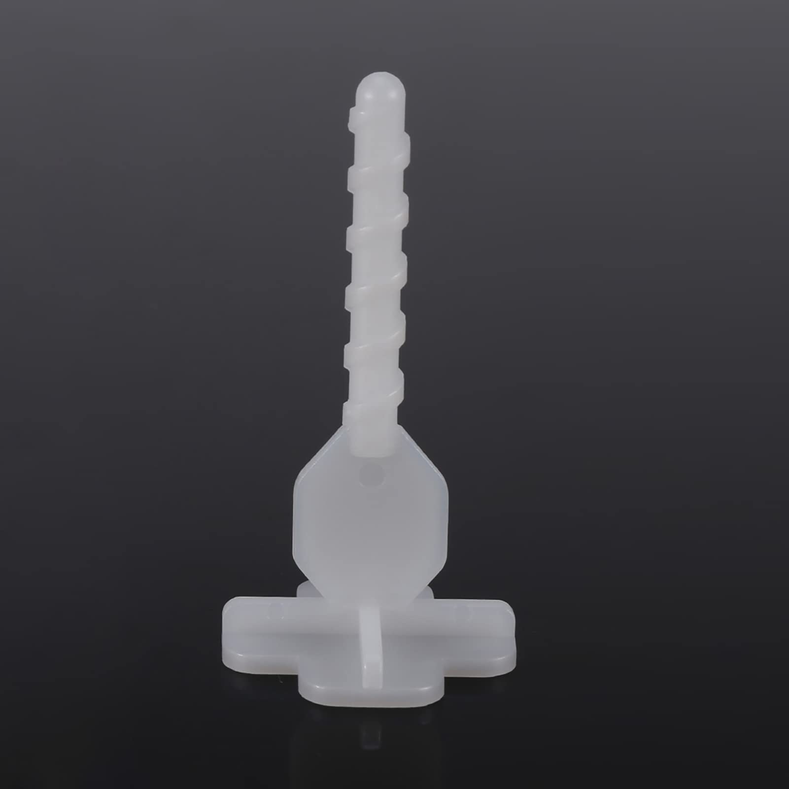 CHICIRISSpin Doctor Tile Leveling System, 100PCS Plastic Tile Spacer Leveler Tiling Tool and Cap (+ Base DL-F01A2)