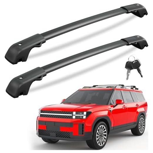 Lockable Roof Rack Cross Bars