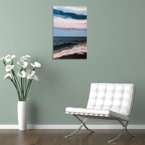 Tableau 3D ocean POLIUAWS cadre de qualite pour salon chic