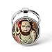 Produktbild Indien Religion Schlüsselanhänger Gott Brahma Lord Shiva Vishnu Schmuck Glas Cabochon Schlüsselanhänger Anhänger Schlüsselanhänger Religion Schmuck
