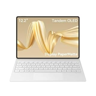 HUAWEI MatePad Pro 12.2" PaperMatte Edition Tablet, Display Tandem OLED da 2.8K, Frequenza di Aggiornamento da 144 Hz, 12GB+512GB, con Tastiera Glide, Batteria da 10.100 mAh, App GoPaint, Oro premio