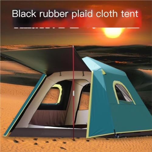Carpa para camping doble capa automática impermeable ligera miniatura 4