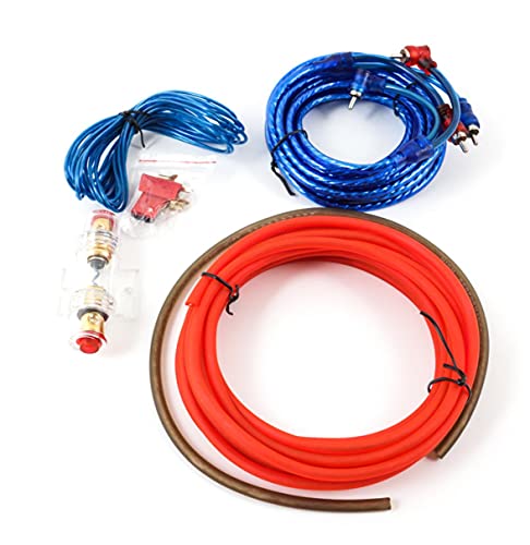 Cableado de amplificador de coche de 10 Gauge para mejorar los graves del coche