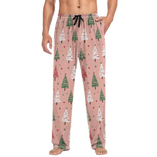 Pantalon de pyjama pour homme motif sapins le cadeau idéal pour les fêtes