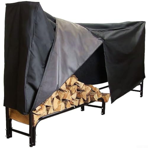 8ft Firewood Rack Cover Waterproof Oxford ...