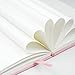 JOYEUX Blank Journal Notebook, A5, 160 Pages 100 Gsm Thick Sketch Books Hardcover Journal for Writing, 5.7 inches x 8 inches Notebooks for Work (Pink)