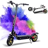 Electric Scooter Adults, 1000W Motor Up to 28 MPH & 40 Miles, 48V 21Ah Large Battery Foldable Commuter E-Scooter with 10' Vacuum Off-Road Tire, LCD Display