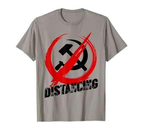 Social Distancing Humor Anti Socialismo Anticomunista Camiseta