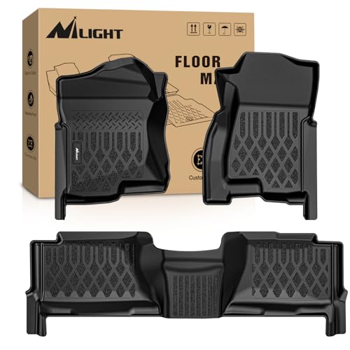 Nilight TPE Floor Mats for Chevy Silverado GMC Sierra Crew Cab 1500 2500 2500HD 3500HD 1999-2006, 2007 Silverado GMC Sierra Classic Body,2000-2006 Suburban Yukon XL Escalade ESV
