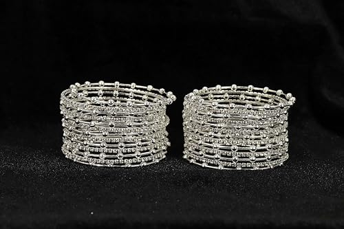 Image of NMII Stylish Glossy Bangle & Bracelet Set for Women & Girls