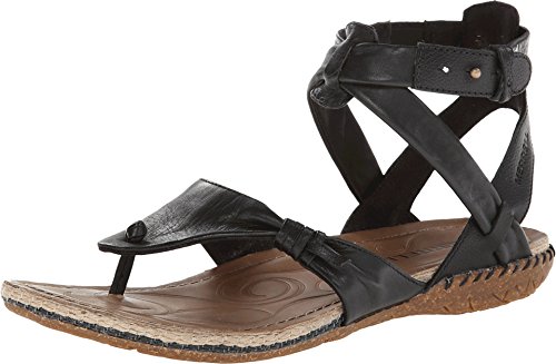 Merrell Whisper Bandeau Sandalias para mujer, Negro (Negro), 40 EU