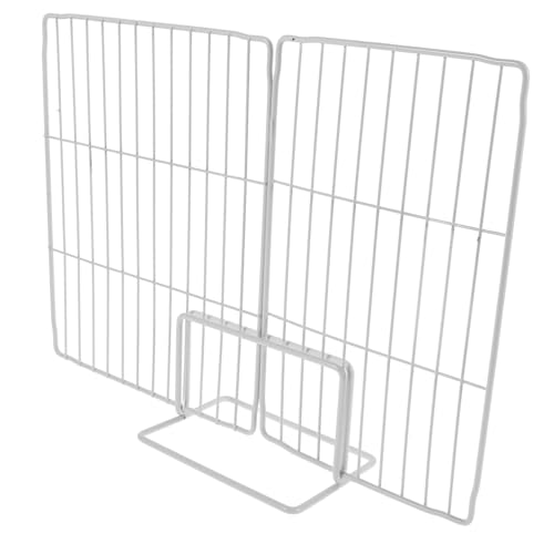 BRIGHTFUFU Freezer Rack Divider Iron Wire Separator for Fridge Metal Freezer Partition Efficient Storage Organizer