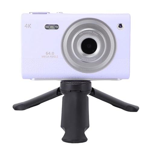 Appareil photo numerique 4k 64mp double objectif zoom compact