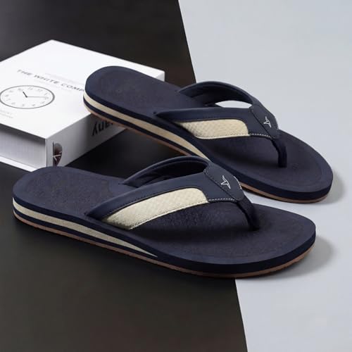 Image of YOHO ArchFlex orthopedic slippers for men | Arch support for pain relief | Soft, Anti-Skid, lightweight | comfortable padded straps flip flops for Everyday