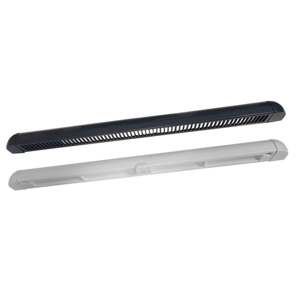 Premium Trickle Vent - Slot Frame Vent for uPVC Window Anthracite Grey External/White Internal - 400mm Width - 1 Pack