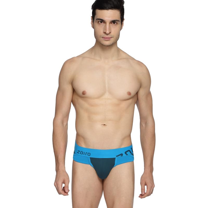 Image of Zoiro Men's Cotton Solid Brief Combo Pack |Colour's May Vary