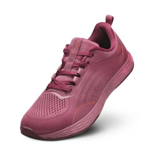Frido Active Walking Shoes for Men & Women | Lightweight Breathable Mesh Upper | Zero-Drop Sole with Wide Toe Box for Natural Movement | Cushioned Comfort Lace-Up Sneakers — image 1 of 6