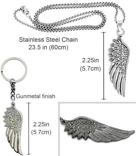 8Pcs Punk Leather Bracelet Set for Men & Women, 6Pcs Braided PU Cuffs, Necklace & Keychain, Adjustable, Stackable4