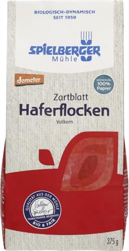 Spielberger Bio Haferflocken Zartblatt, demeter (6 x 375 gr)