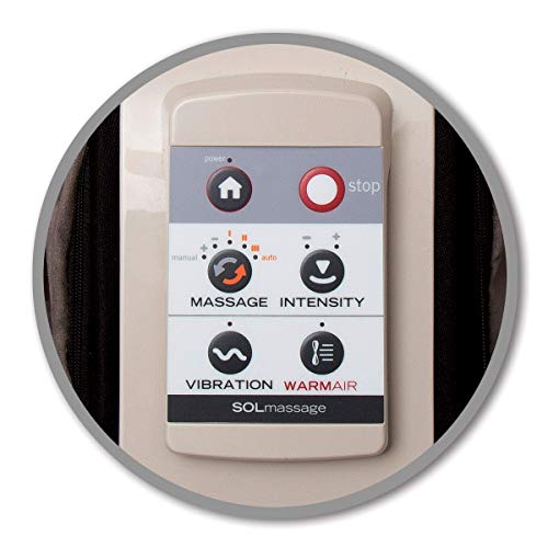 Human Touch Reflex SOL Foot & Calf Massager w/ Heat - Plantar Fasciitis Relief + Circulation + Shiatsu Deep Kneading + Vibrating for Stress + Compression - Adjustable for Women and Men up to Size 12 - Image 5