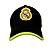 Icon Sport Real Madrid Cap, Official Product, Adjustable Real Madrid, Black/Neon Cap, New 2017