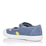  Zapy AB30330 Merceditas Lona Flores NIÑAS Azul 26