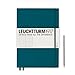 Produktbild LEUCHTTURM1917 359790 Notizbuch Master Slim (A4+) Hardcover, 121 nummerierte Seiten, Pacific Green, dotted