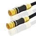 Produktbild Premium X 20m Sat-Kabel - Satelliten-Kabel, Antennenkabel, Koaxialkabel TV Kupfer mit vergoldeten F-Steckern - Gold-Line, Abschirmmaß 135dB, Fernseher & Radio - 4K, HDTV, DVB-T/C/S/S2