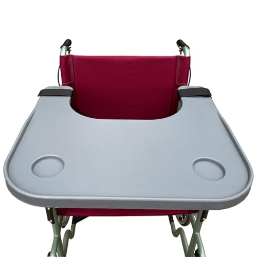 Removable Wheelchair Tray with Cup Holder
