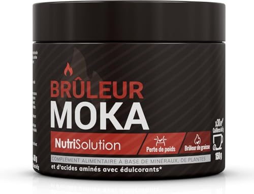 Bruciatore Moka di Nutrisolution – Caffè sbalzante di alta qualità, potente bruciatore di grassi, ingredienti naturali al 100%, vegano, senza glutine, OGM (1)