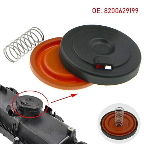 Tapa de válvula PCV con membrana reforzada para Renault K9K 8200629199 4