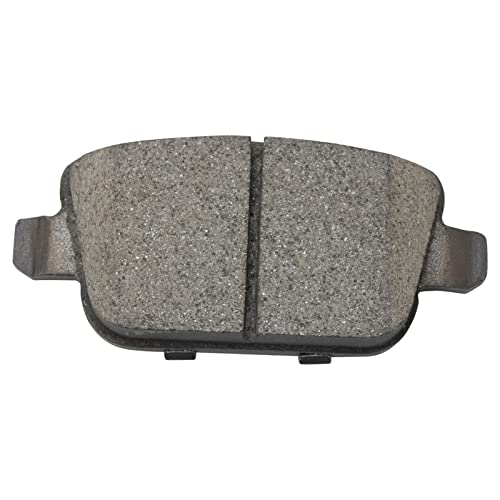 Image of TRQ Rear Brake Pad & Rotor Kit, with Chemical Kit Parking Brake Shoe Set Ceramic Premium G-Coated Compatible with 2008-2012 Land Rover LR2