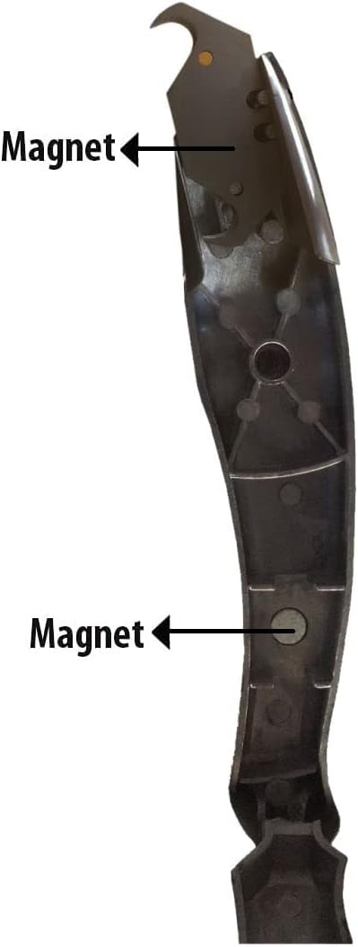 Zeluga 19-101 Safety Vinyl Shark Knife with Dual Magnet and 2 Notches