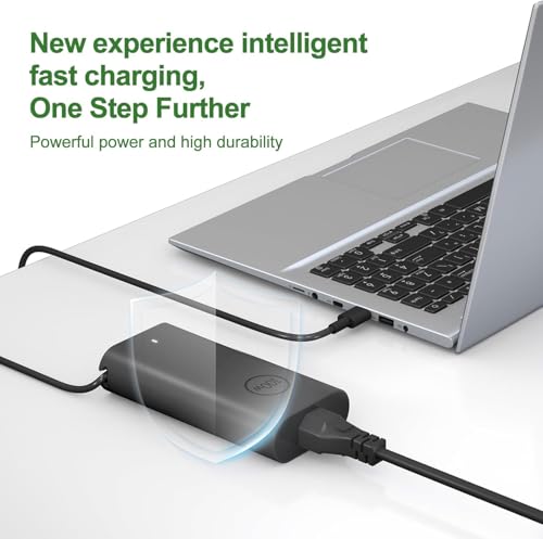 Image of 2026 New 100W USB Type C Laptop Charger Compatible with Dell Precision 3580 5470 5480 5550 5560 5530 5570 5750 Latitude 5340 7640 7340 5540 9440, XPS 15 17 9575 9500 9510 9520 9530 9710 Power Cord