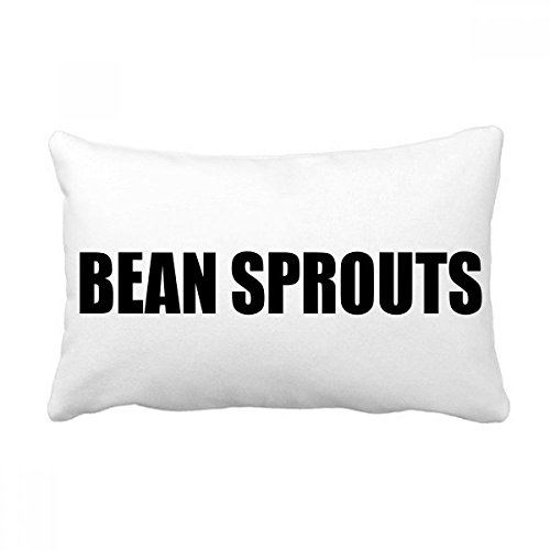 Cadeau original fèves germées coussin déco multicolore