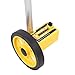 WALFRONT Measuring Wheel in Feet and Inches, Extendable 45-102cm Aluminum Alloy Rolling Measurement Tool with OneKey Reset for Construction Landscaping Indoor Outdoor Use