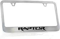 Vista 5 de Ford Raptor - Marco metálico para matrícula (negro D)
