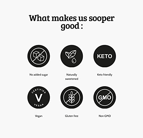 Soopergood Suikervrije en Veganistische Witte Chocoladerepen - Keto-Vriendelijk - Koolhydraatarm - Glutenvrij - Witte Chocolade met Amandelmelk - Gezoet met Stevia - Doos van 6 x 40 g - Image 3