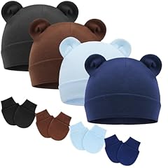 4 Sets: Double Layer Fabric K (0-6 Months)