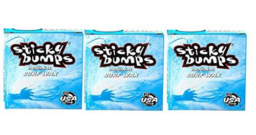Sticky Bumps Cool Surf Wax Box , White by Sticky Bumps