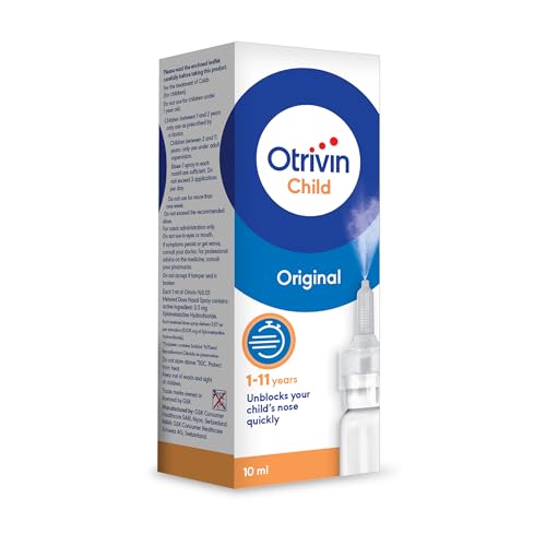 Otrivin 0.05% Child Nasal Decongestant Spray 10 ml