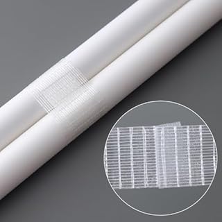 QDiShi Transparent Duct Tape, Heavy Duty Waterproof Tape, High Performance Weather Resistant Tape for Discreet Repairs and Mounting Residential Shipping Packing and Industrial Uses (1 in x 22 Yards)