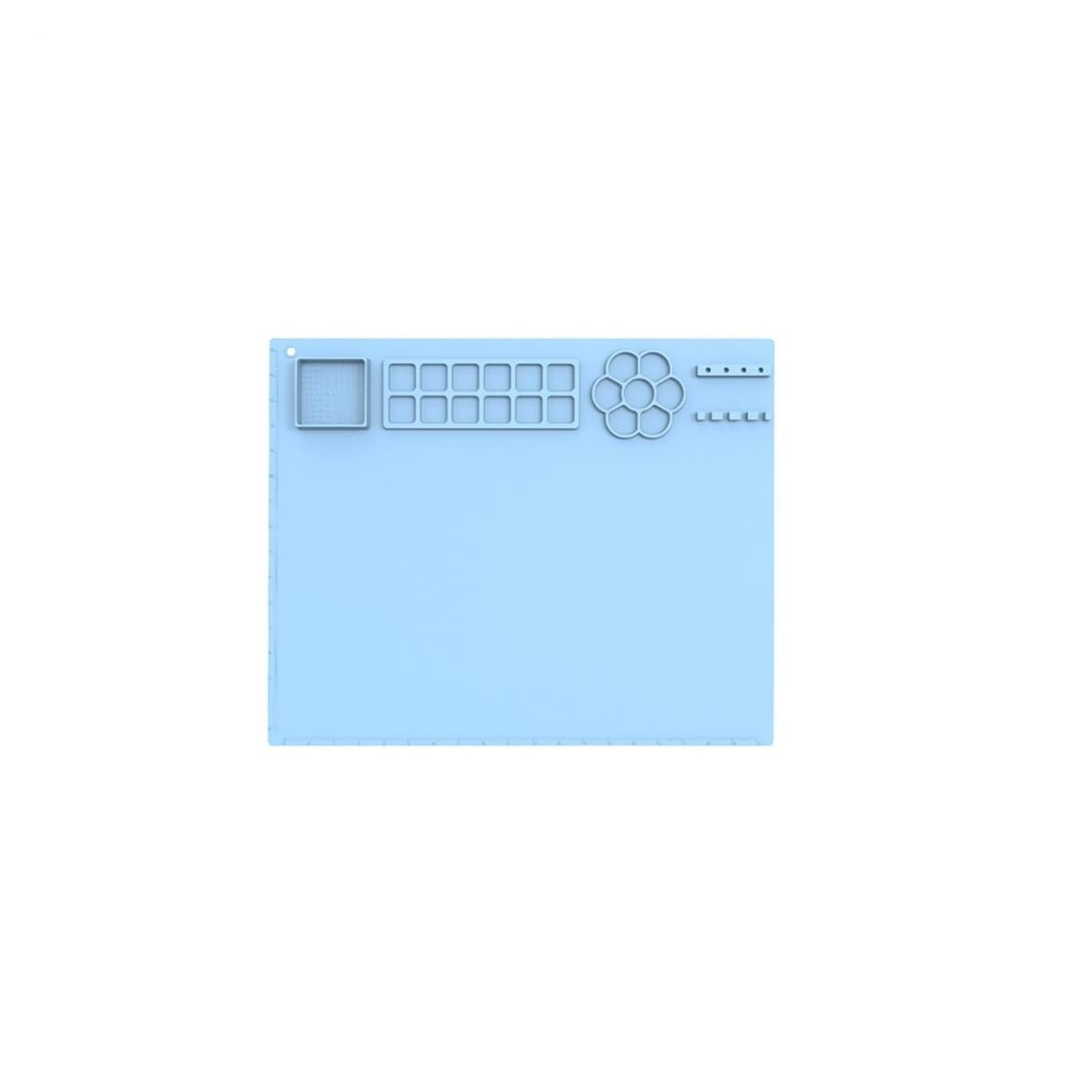 Silicone Painting Mat Painting Mat Watercolor Projects Reusable Silicone Craft With Paint Holder For drawing