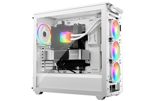 Image of be quiet! Light Loop 360mm White CPU Liquid Cooler for Heavily Overclocked Systems, 3X Light Wings LX 120mm PWM high-Speed White Fan, Stylish ARGB Cooling Block, Extremely high Cooling Performance