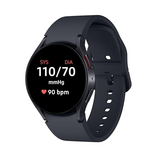 Image of Samsung Galaxy Watch6 LTE (40mm, Graphite, Compatible with Android only) | Introducing BP & ECG Features