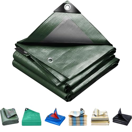 Toldo impermeable exterior de larga duración con lonas de protección verde 2